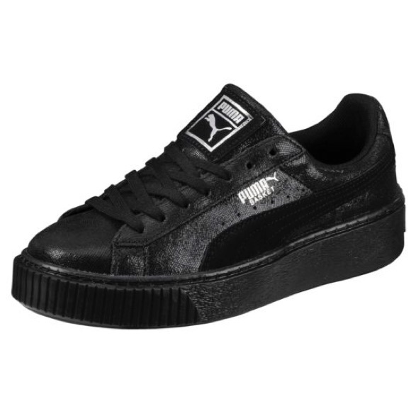 basket puma suede platform speckled basket puma suede platform speckled